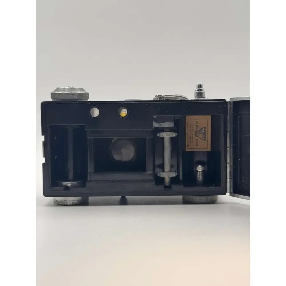 Vintage Argus A2B 35mm Rangefinder Film Camera 50mm f3.5 Lens w Case Parts USA